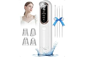 Blackhead Remover Vacuum Yccu Pore Vacuum Blackhead Extractor Professional Acne Comedone Extractor Tool Kits USB Rechargeable Electric Pore Extractor for Removing Blackhead,Pimple,Grease,Whitehead