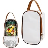 On-The-Go Storage Bag Compatible with Salad Pod 4.5 Cups, Durable Bag Only | Side Open Protective Pouch Compatible with Salad Pod 4.5 Cups, Lunch Bag Carrier for Transport, Office, Travel &amp; Meal Prep