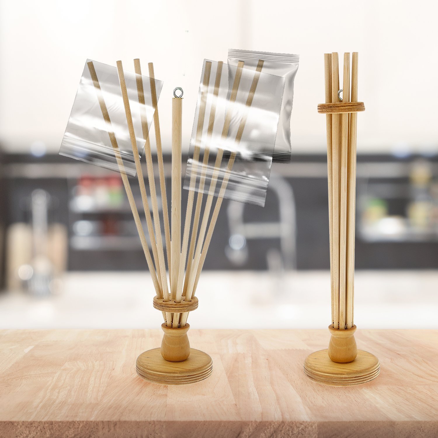 FloWorks Design Plastic Bag and Bottle Dryer Patented; MultiPurpose