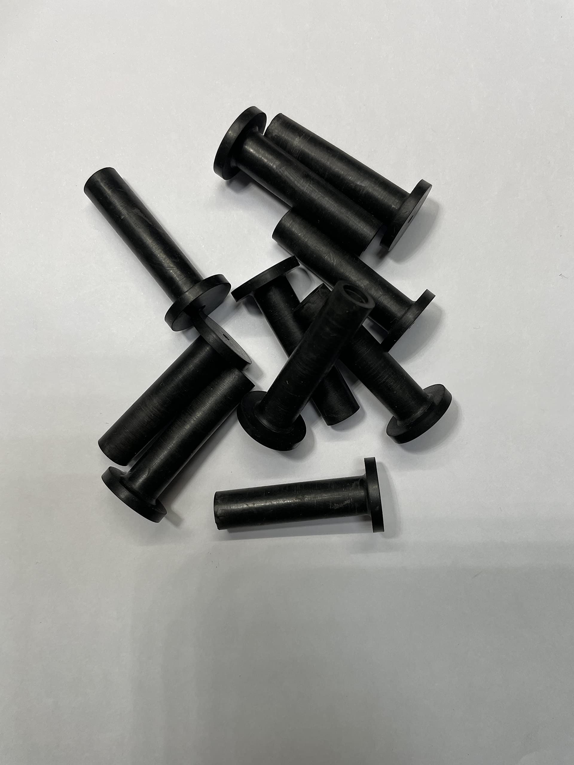 dexierp Protection Force Easy Cap For OD 5mm 13/64 Inch (Pack of 20) Ribp Tube Expanded Tube Openning Long Tube Pipe Post End Cover Screw Thread Protectors Elastic Rubber