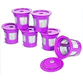 Perfect Pod Cafe Save 1-Stream Reusable K Cup Pod Coffee Filters - Refillable Coffee Pod Capsules with Built-In, Integrated M