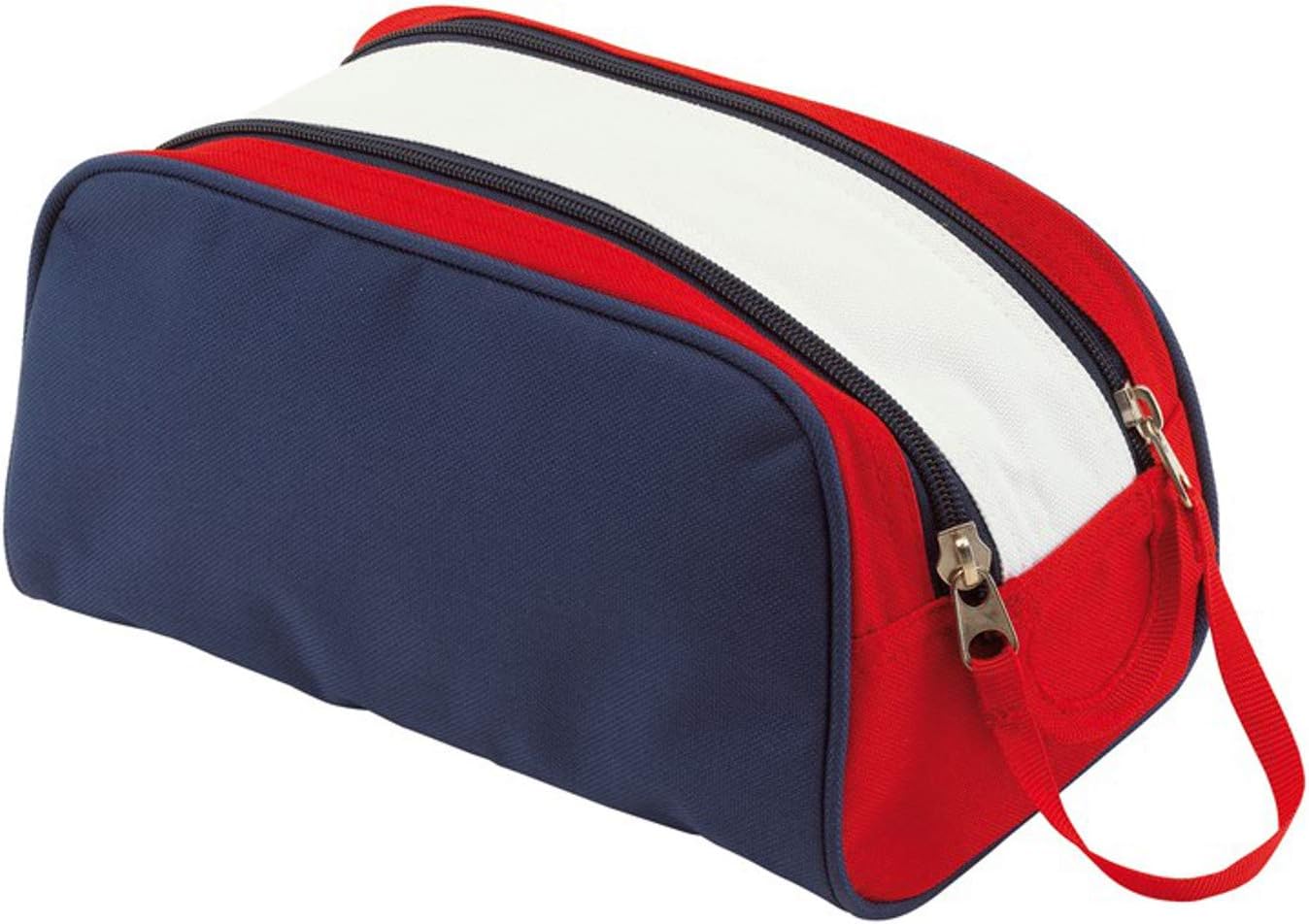 Out BAG CHECK Travel Accessory Toiletry Kit, Blue/red White BigaMart
