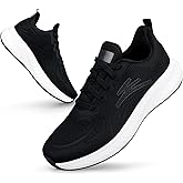 Puweco Breathable Running Shoes for Men Anti-Slip Mens Athletic Shoes Lightweight Mens Walking Sneakers for Gym Jogging Sports and Workout