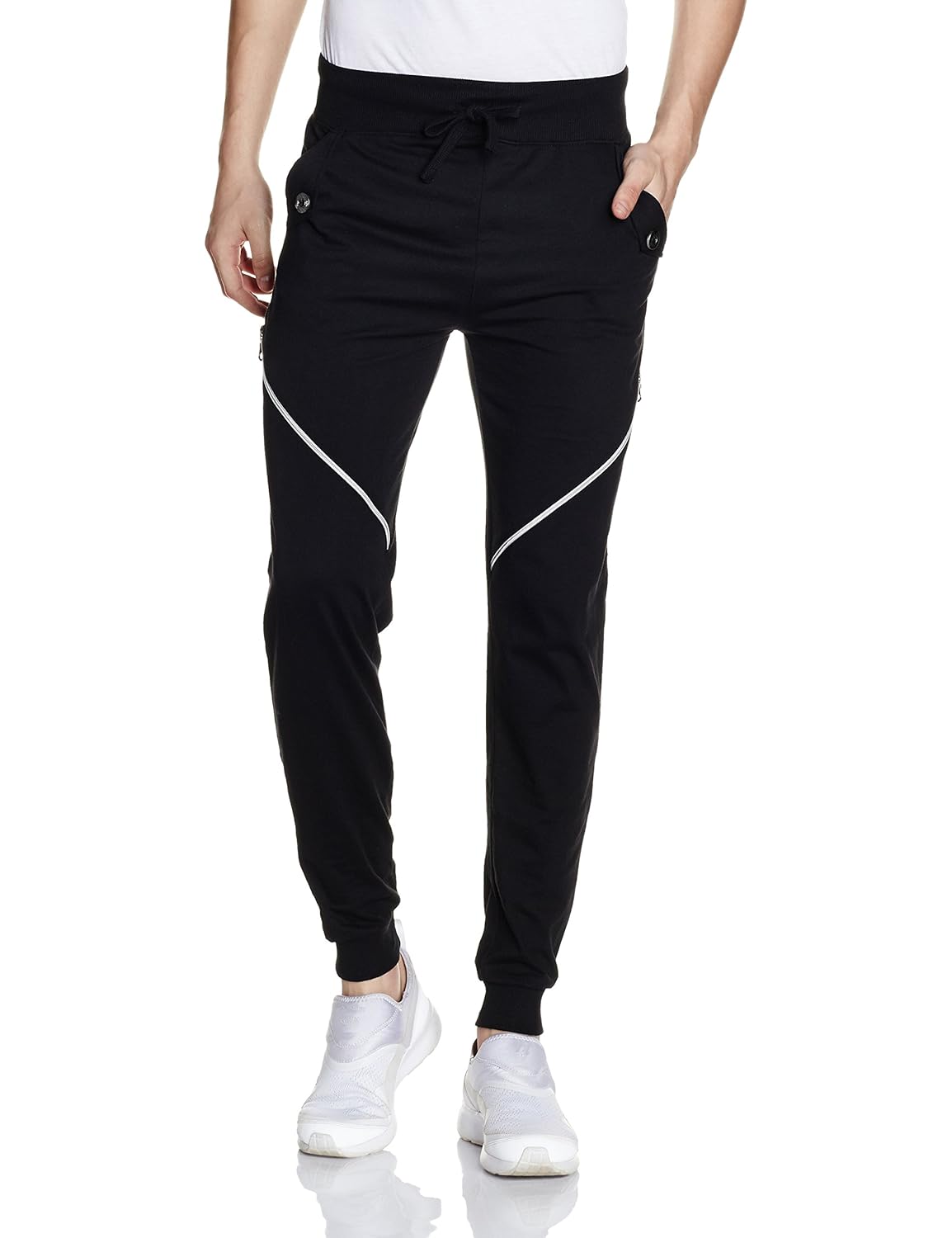 campus sutra men's cotton track pants
