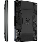 The Ridge Wallets for Men - Slim Minimalist, Front Pocket, RFID - Card Holder Wallets (Forged Carbon)