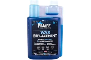 Image Wash Products Wax Replacement (Foamable) - Protectant for Any Size Vehicle. Foam On/Rinse Off (32 Fl Oz)