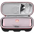 RLSOCO Case for JBL FLIP 6/FLIP 5/FLIP 4/FLIP Essential 2/FLIP Essential Waterproof Portable Bluetooth Speaker & JBL Tuner 2 Portable DAB DAB+ FM Radio (Black)