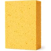 Large Sponges for Cleaning Big Cellulose Sponge 6x4" Car Sponges | Heavy Duty Scrub Kitchen Spong for Dishes Bathroom Car Washing Kitchen Bathroom Cleaning