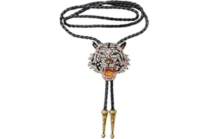Himongoo Animal & Plant Bola Tie Bolo Tie Wedding Necklace for Men Women Groomsmen Western Cowboy Necktie