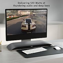 BlueAnt Soundblade Under Monitor Soundbar, Powerful