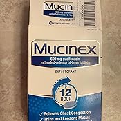 Amazon.com: Chest Congestion, Mucinex 12 Hour Extended ...