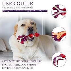 Frienhund 3 Pack Indestructible Dog Chew Bones for