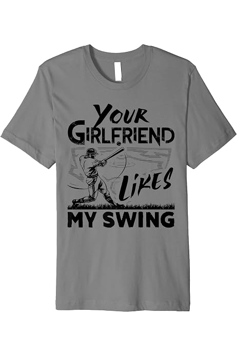 My Swing Funny Baseball Gift T-Shirt 