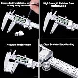 Kynup 8 Inch Digital Caliper 200mm Stainless Steel Precision Tool view 6