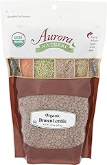 AURORA PRODUCTS Organic Brown Lentils, 22 OZ