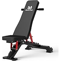 Weight Benches for Home Gym - 1300lb Capacity Heavy Duty Adjustable Foldable Workout Bench Press for Exercises Incline Flat D