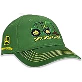 John Deere Dirt Don't Hurt Tractor Toddler Twill Hat, Jd Green