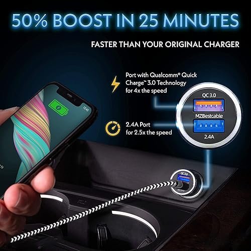 Car Charger Fast Charging for Moto G Stylus 5G 2021 2020/Power
