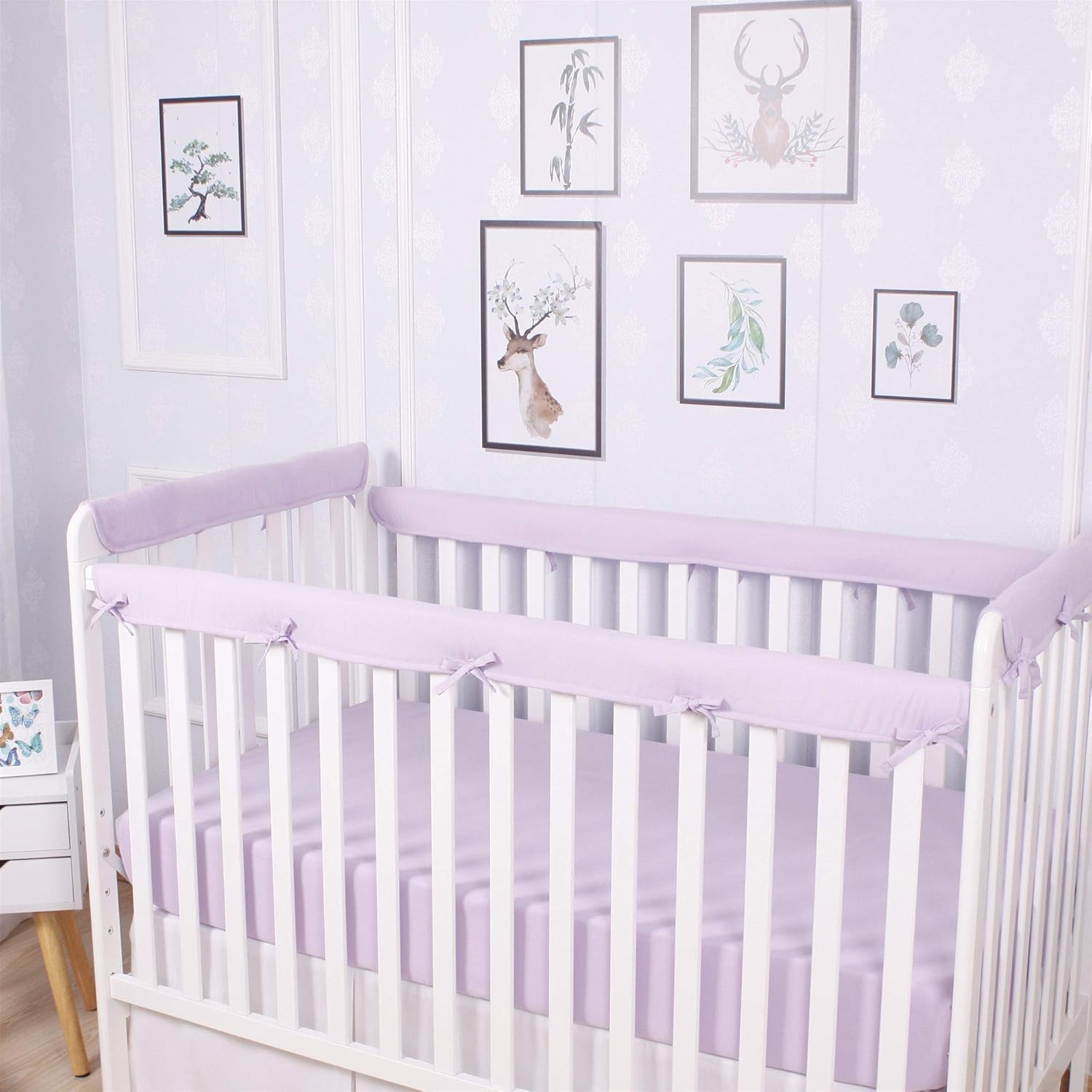 mesh crib rail guard