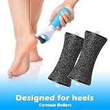Jorest 10Pcs Replacement Rollers for Scholl Velvet Smooth Foot File 2 Shapes 3 view 2