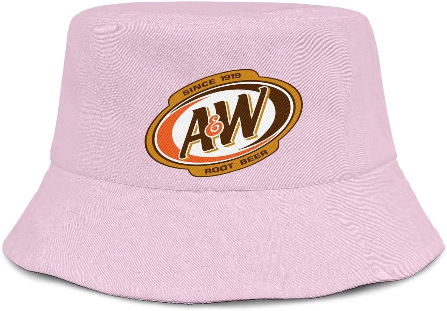 Women's Men's A&W Root Beer Logo Bucket Hats Casual Breathable Sun Caps