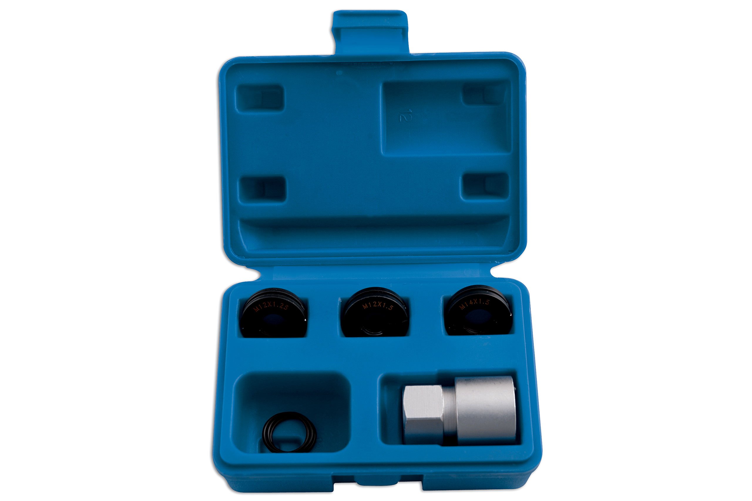 Laser 5216 Wheel Stud Thread Restorer Kit, Blue