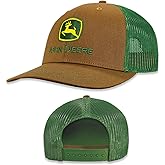 John Deere Brown and Green Moline TM Mesh Back Hat - LP86114