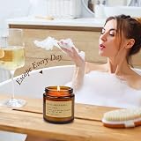 YINUO LIGHT 6 Pack Candles Gifts Set Amber Fig Rose Mint 7.7 oz Each view 7