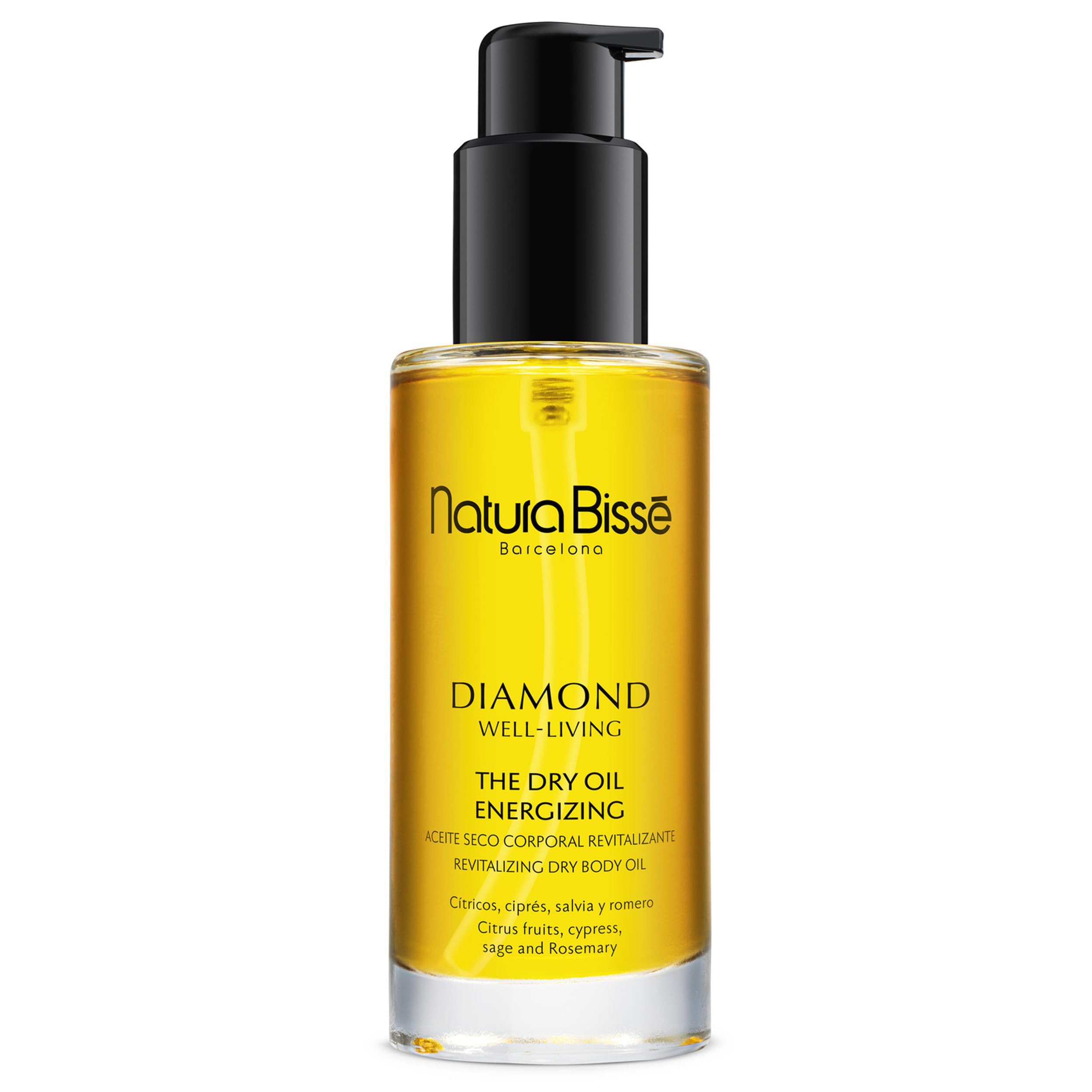 Natura Bissé Diamond Well-Living Dry Oil Energizing, Revitalizing Dry Body Oil, Energizes, Hydrates & Smooths, 3.5 Oz
