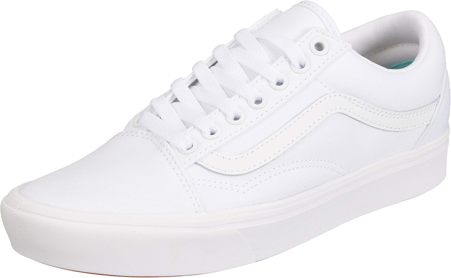 vans old skool comfycush white