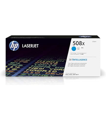 新品未開封　HP 508A CF360A Amazon.com: HP 508X Black High-yield Toner Cartridge for HP