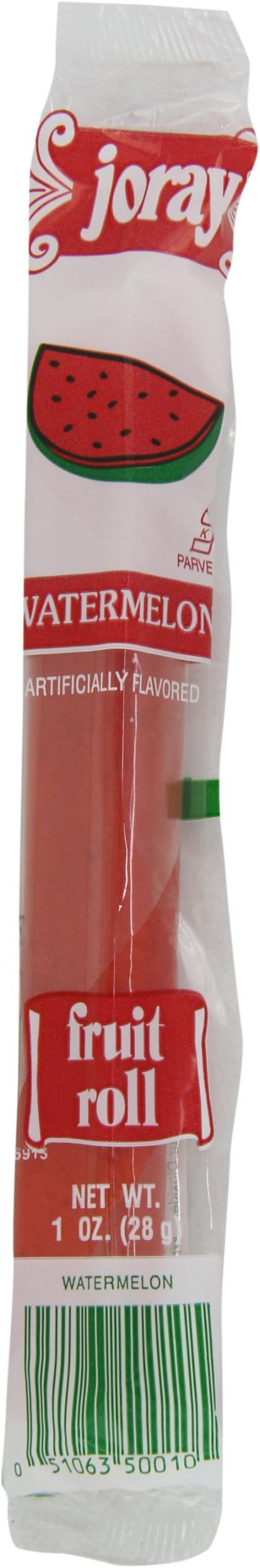 Joray Fruit Roll, Watermelon, 1-Ounce Units (Pack of 48)