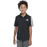 Adidas Boys Active Performance Mesh Golf Polo Shirt