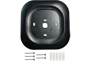 CAMGJORT Thermostat Decorative Wall Plate Bracket Black for New 2022 Ecobee Smart Thermostat (1)