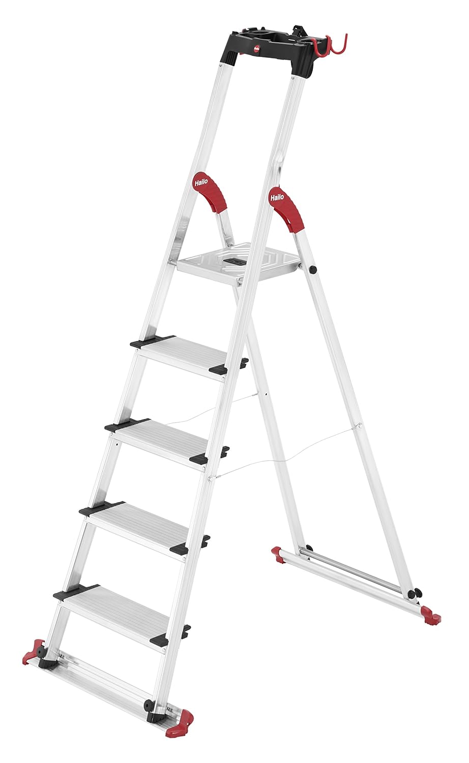 Hailo 8020507 Garden & Home safety ladder for outdoors and indoors. 5