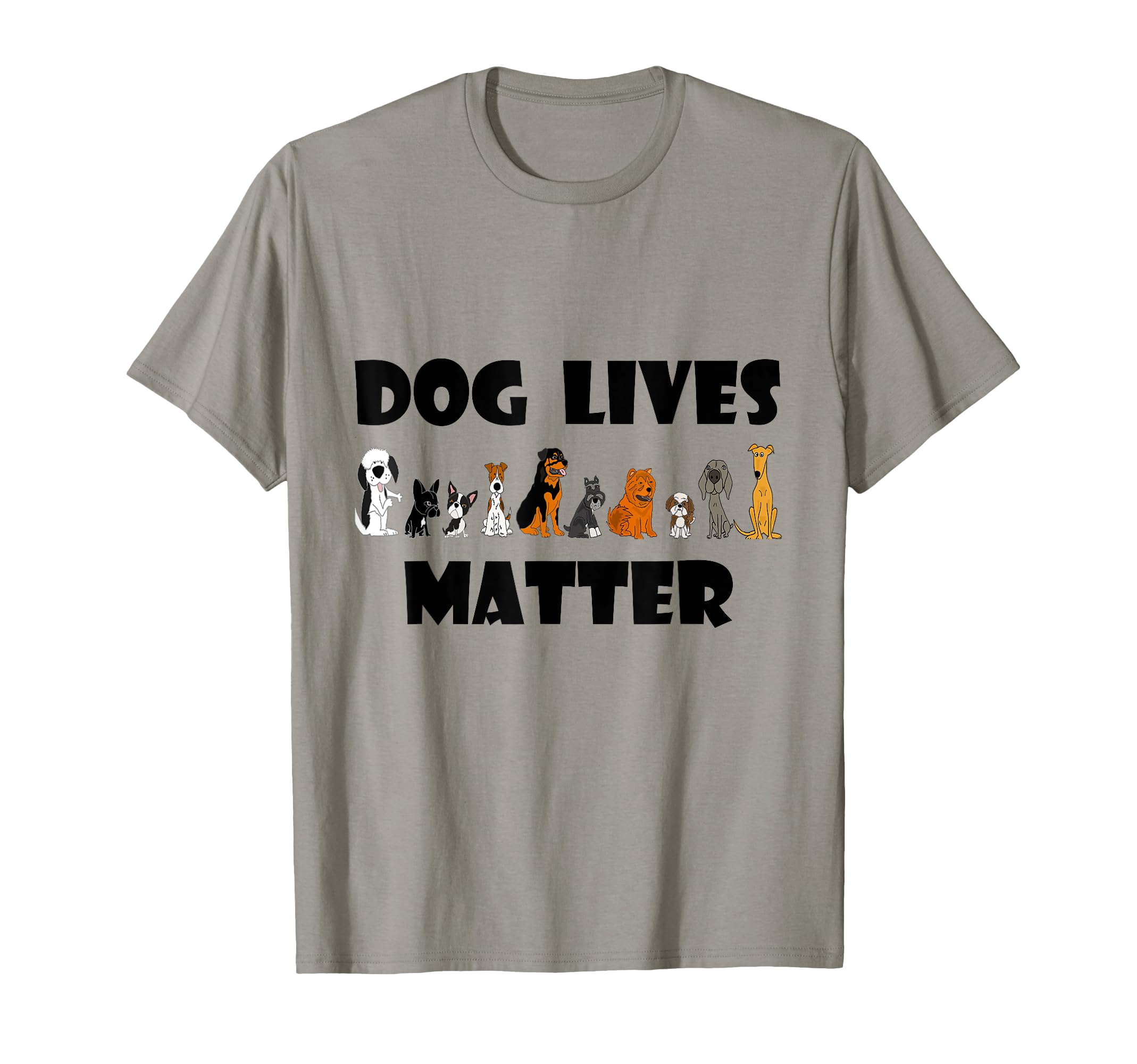 SmileteesPets Cute Dog Lives Matter pet Rescue T-shirt T-Shirt
