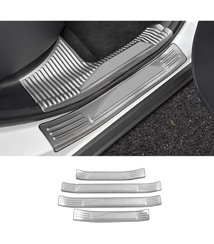 thumbnail image 2 of Anti-kick Pads Car Door For Mercedes GLE/GLS 2020-2025 - Carbon Fiber Style Leather Protection Mercedes Benz Trunk 2 of 14
