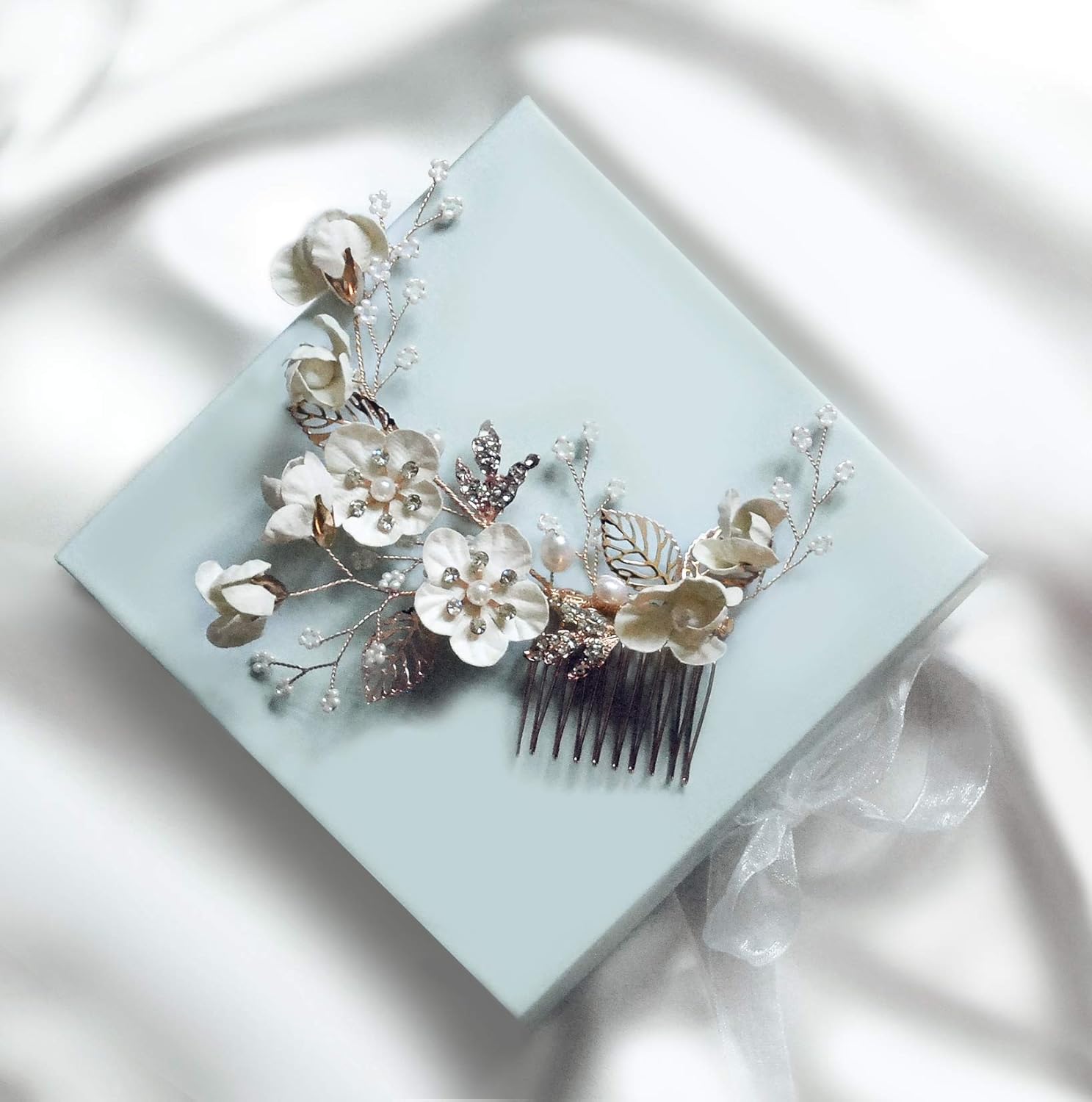 Amazon Com Josephine Ivory Hair Accessory Bridal Hair Comb