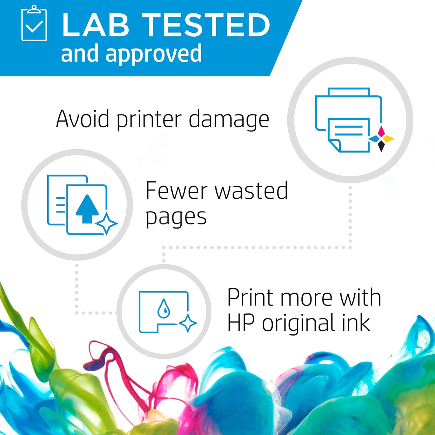 HP 63 | 2 Ink Cartridges | Black, Tri-color | F6U61AN, F6U62AN: Office Products