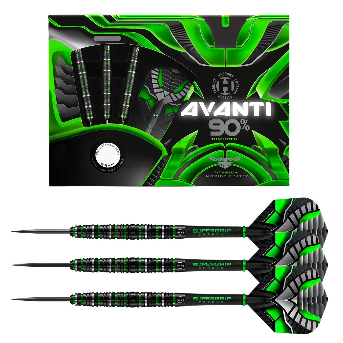 Harrows Avanti 90% Tungsten Steel Tip Darts (21)