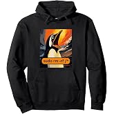 Screaming Tux Linux sudo rm -rf / Pullover Hoodie