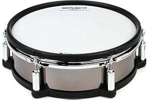Roland PD-128 Electronic V-Drum Pad, 12-Inch, Black-Chrome