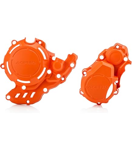 KTM EXC 250 TPI 純正　ACERBIS フェンダー　カバーセット Amazon.com: Acerbis X-Power Crankcase and Ignition/Clutch Cover