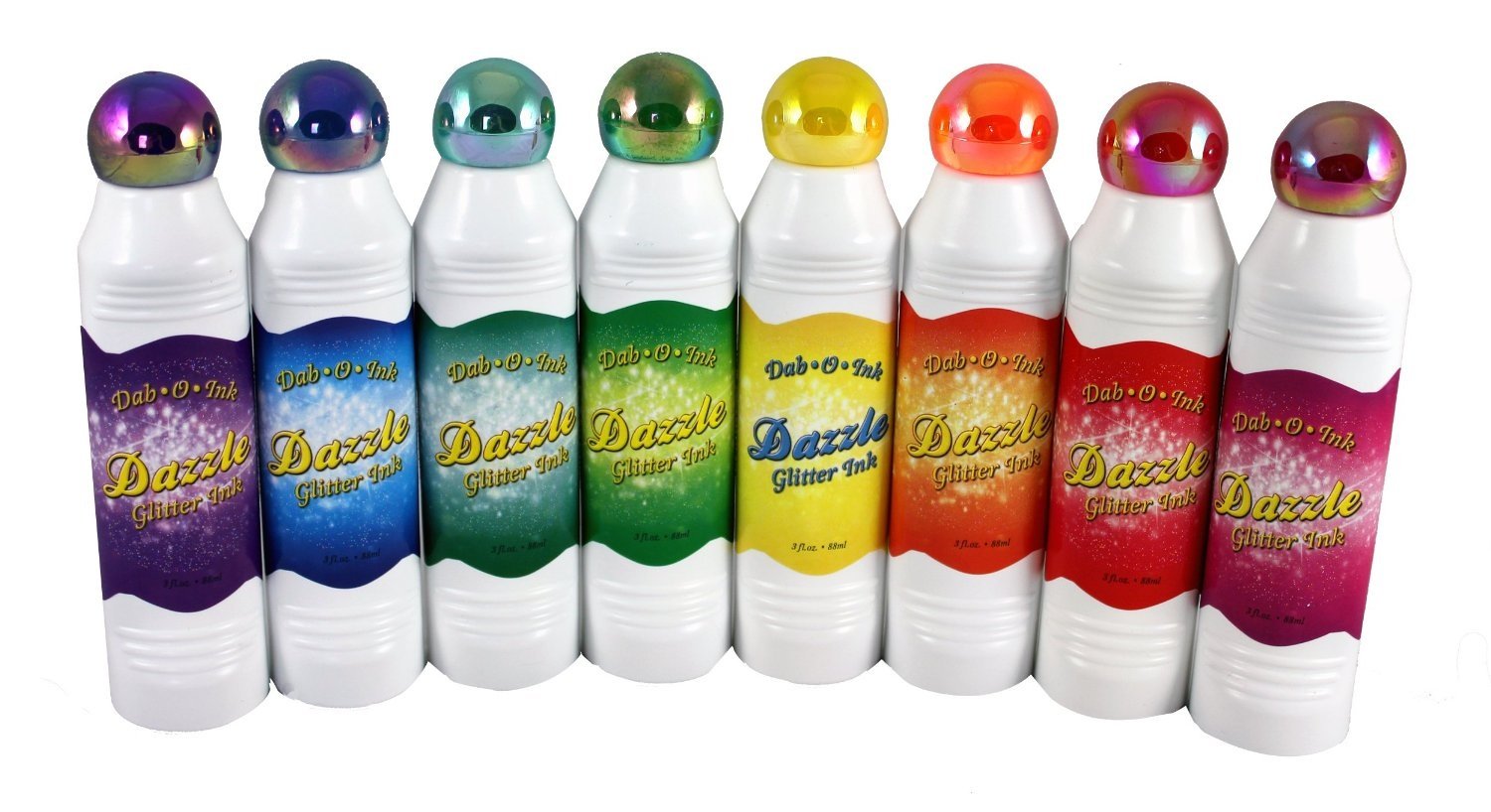Dazzle Glitter Bingo Dauber Ink 12Pack Mixed Colors eBay