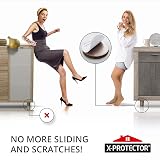X-Protector Furniture Pads 8 Pack 50mm Non-Slip Floor Protectors view 6