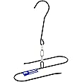 Rack'Em Wader Boot Hanger for Fishing Waders - Boots - Shoe Dryer - Footwear Storage Rack – The Snake 1 Pair Hanging Hook – Heavy Duty,Black
