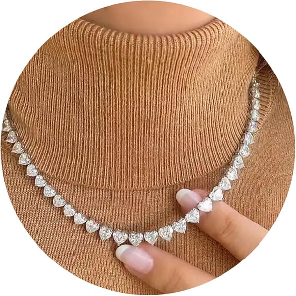 アクセサリー Glitter luxury tennis necklace Luxury Tennis Necklace 【5mm / SILVER】 | Glitter