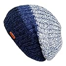 LETHMIK Unique Winter Skull Beanie Mix Knit Slouchy Hat Ski Cap for Men & Women