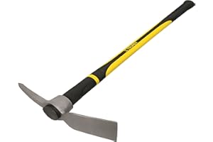 Truper Pick Mattock with Fiberglass Handle 2-1/2-Pound Pick Mattock - Garden Pick - Great for Projects - Truper 32655-36-Inch