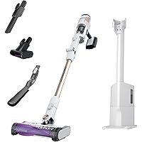SHARK IW4625 Detect Pro Auto-Empty System - Lightweight Cordless Stick Vacuum for Pet Hair with HEPA Filter, Flexible Wand, P